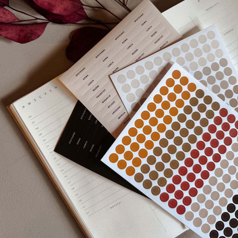 Naklejki do planera