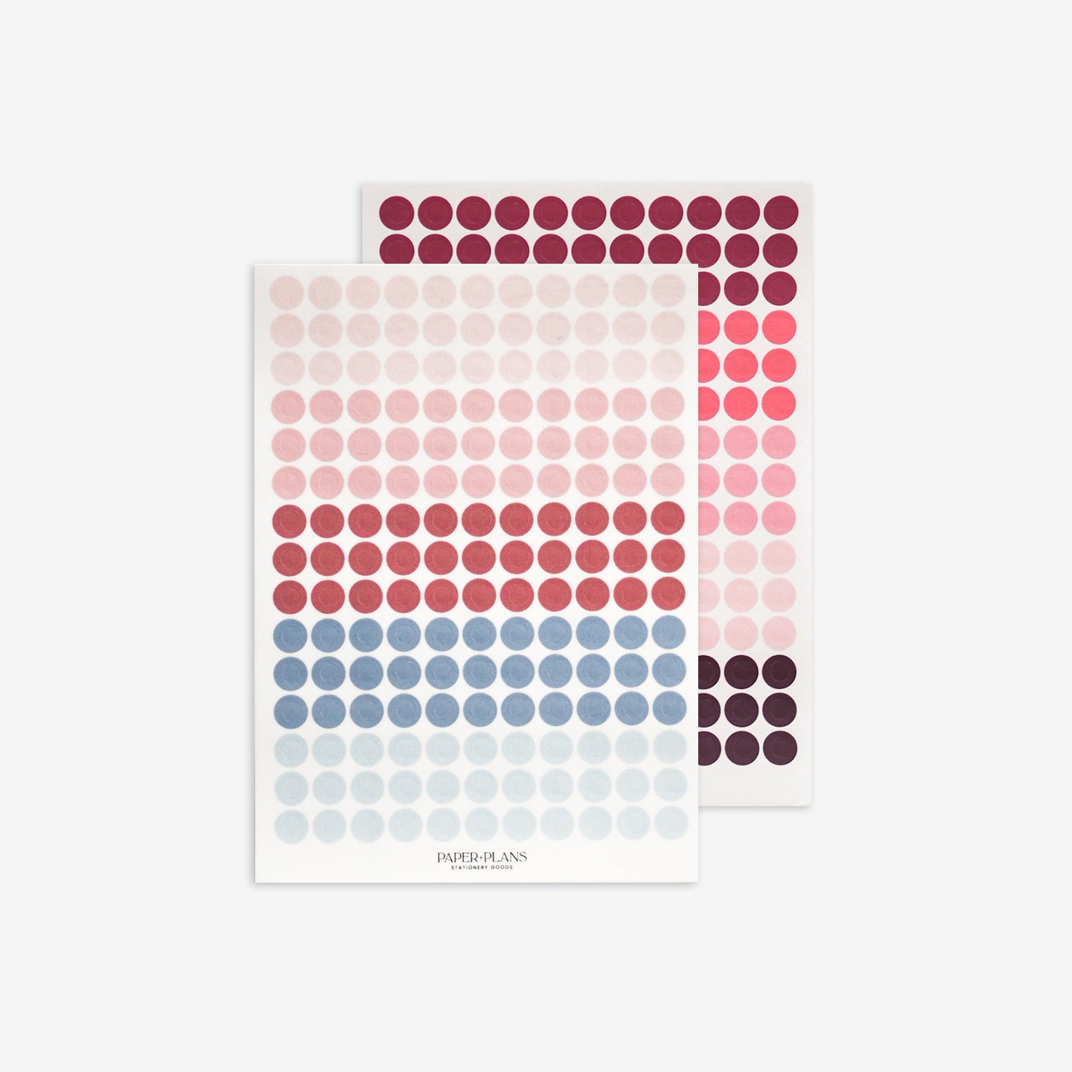 Zestaw naklejek do planera kropki