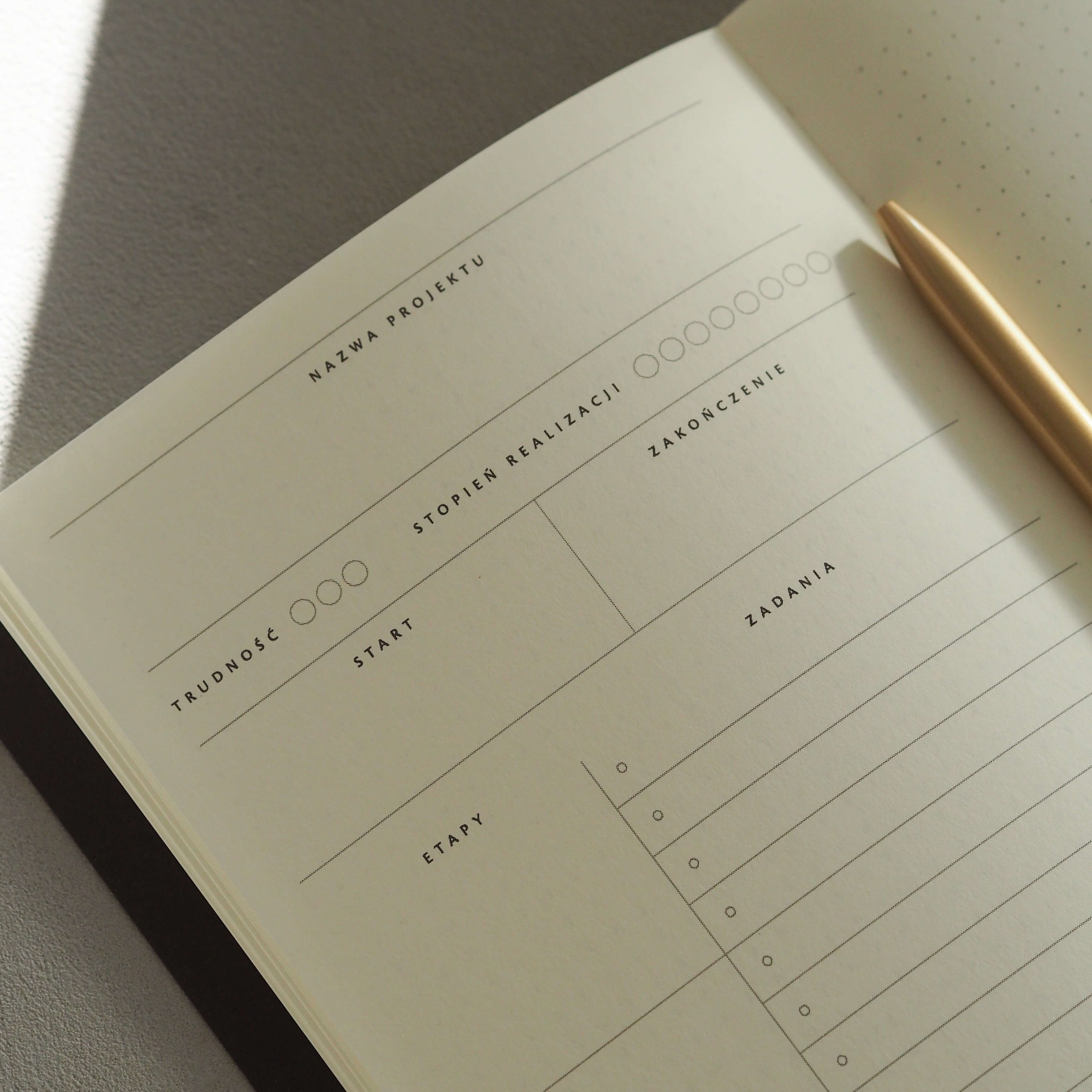 Projekt Planer A5 - RECYCLED COFFEE