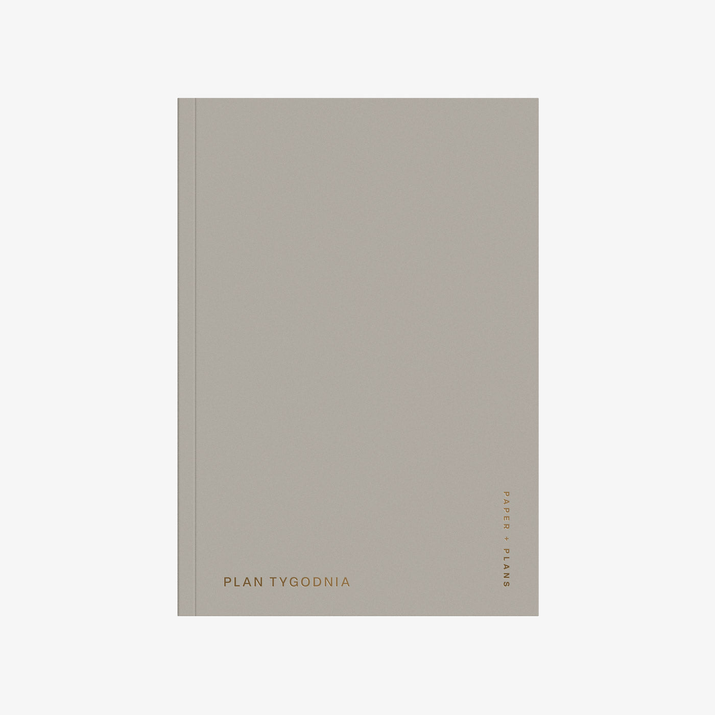 Planer tygodniowy Recycled Leather z okładką z recyklingu – minimalistyczny design i funkcjonalność