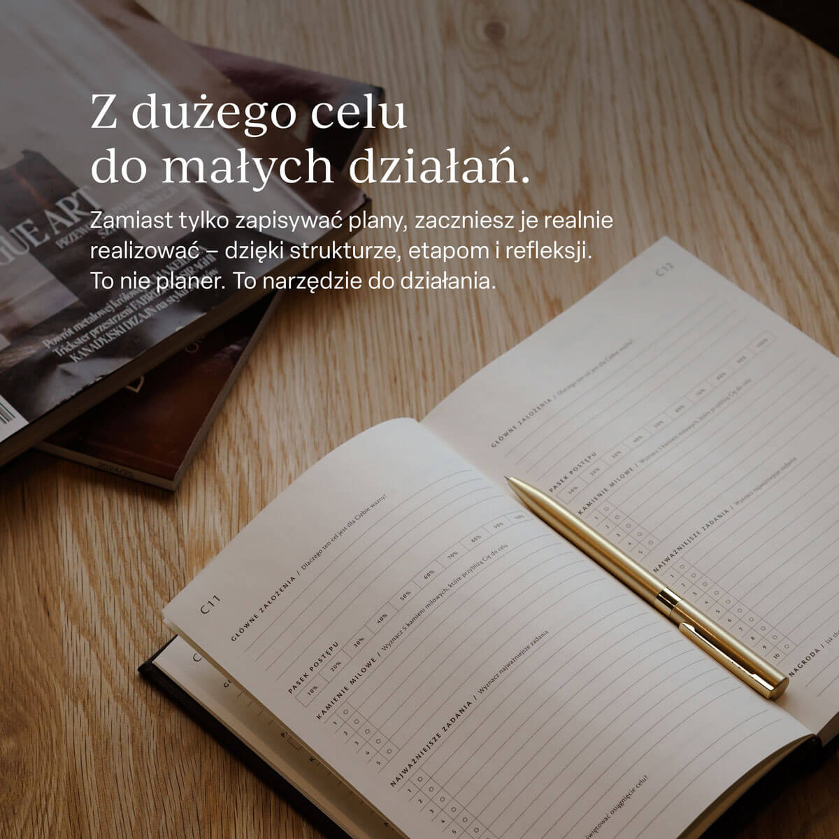 Planer celów - planer produktywności Success Planner