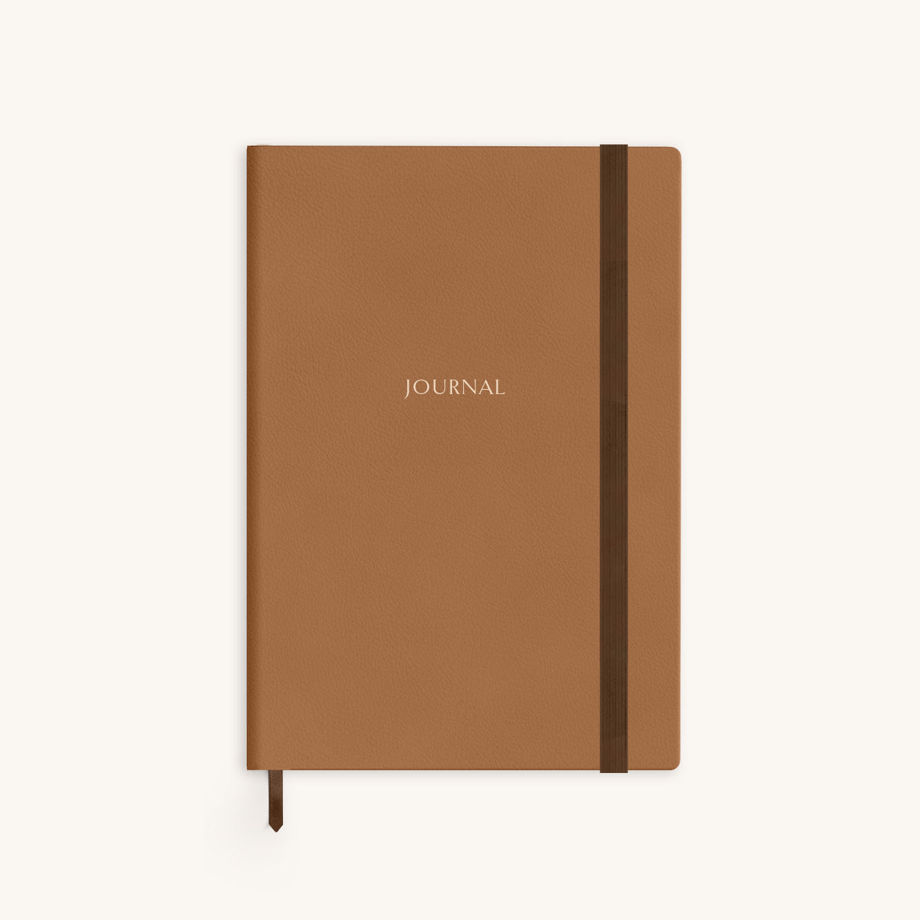 Elegancki brązowy notes A5