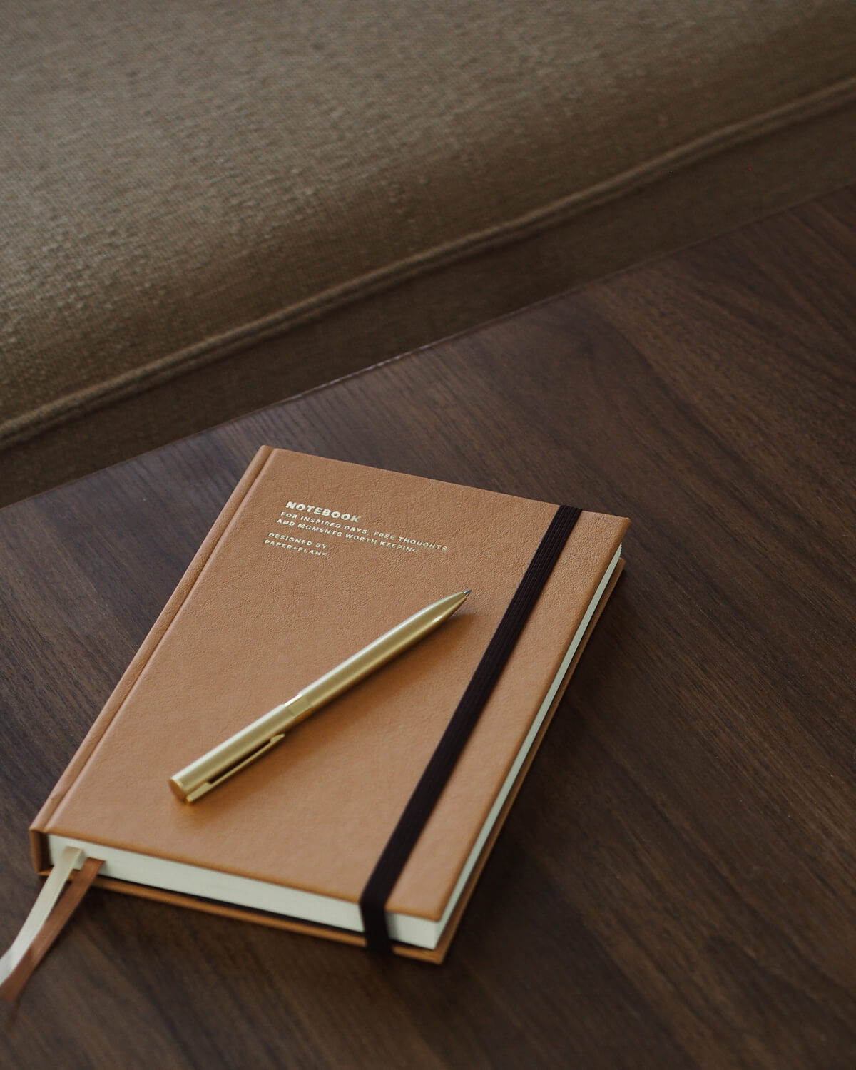 Notes w twardej oprawie A5 | RUSSET BROWN