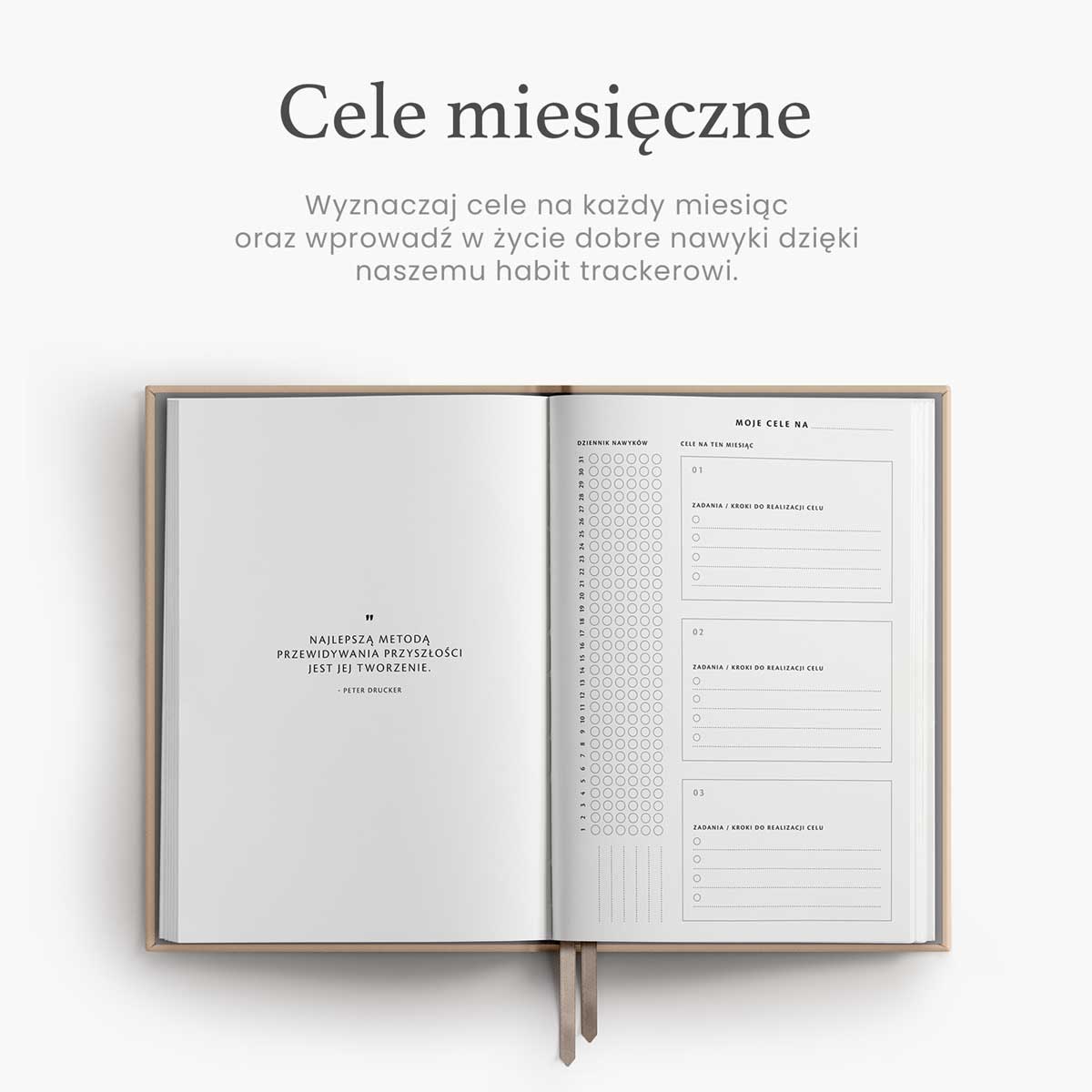 OUTLET - Planer tygodniowy DUST PINK (widoczna wada)