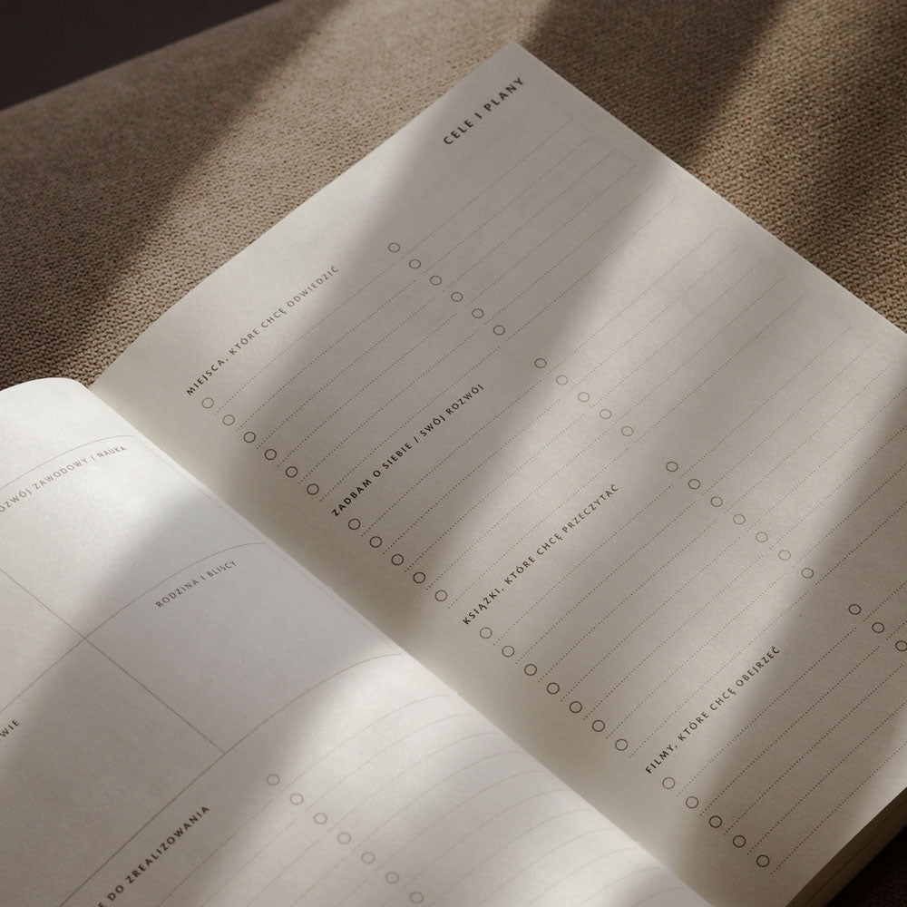 Planowanie celów w planerze dziennym