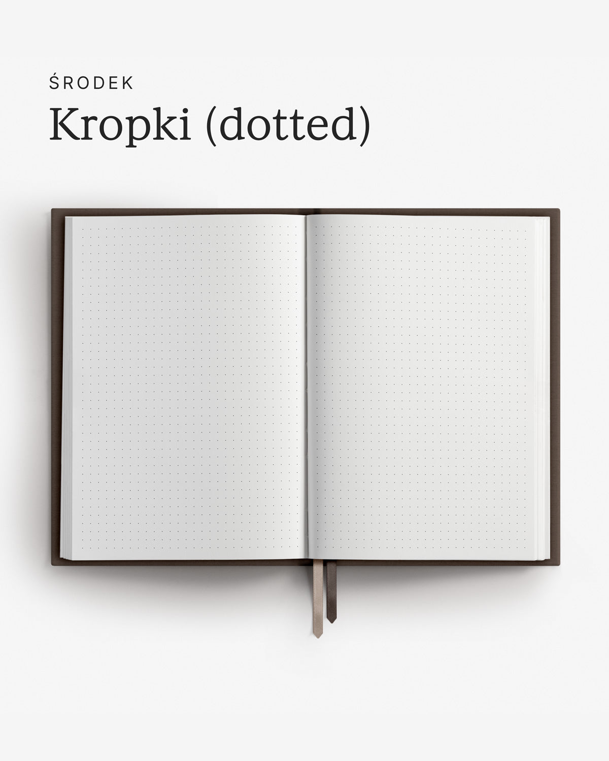 Notes w twardej oprawie A5 | RUSSET BROWN