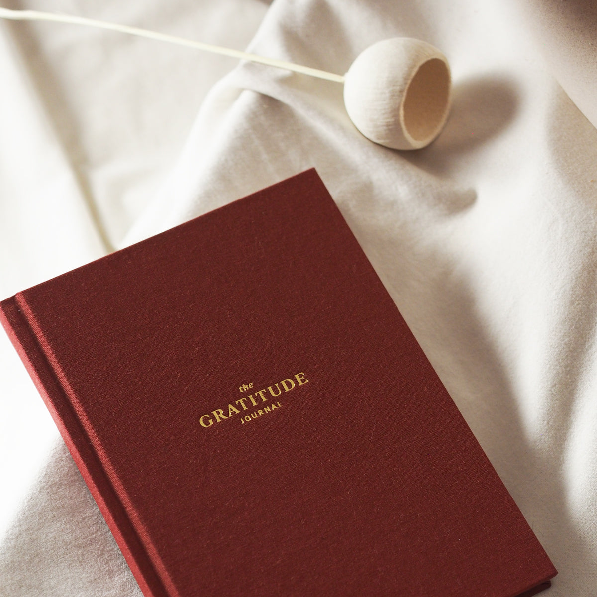 dziennik wdzięczności czerwony