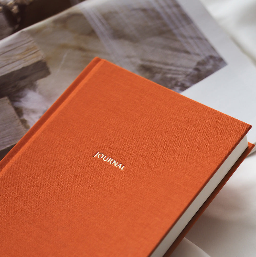 Planer na prezent pomarańczowy