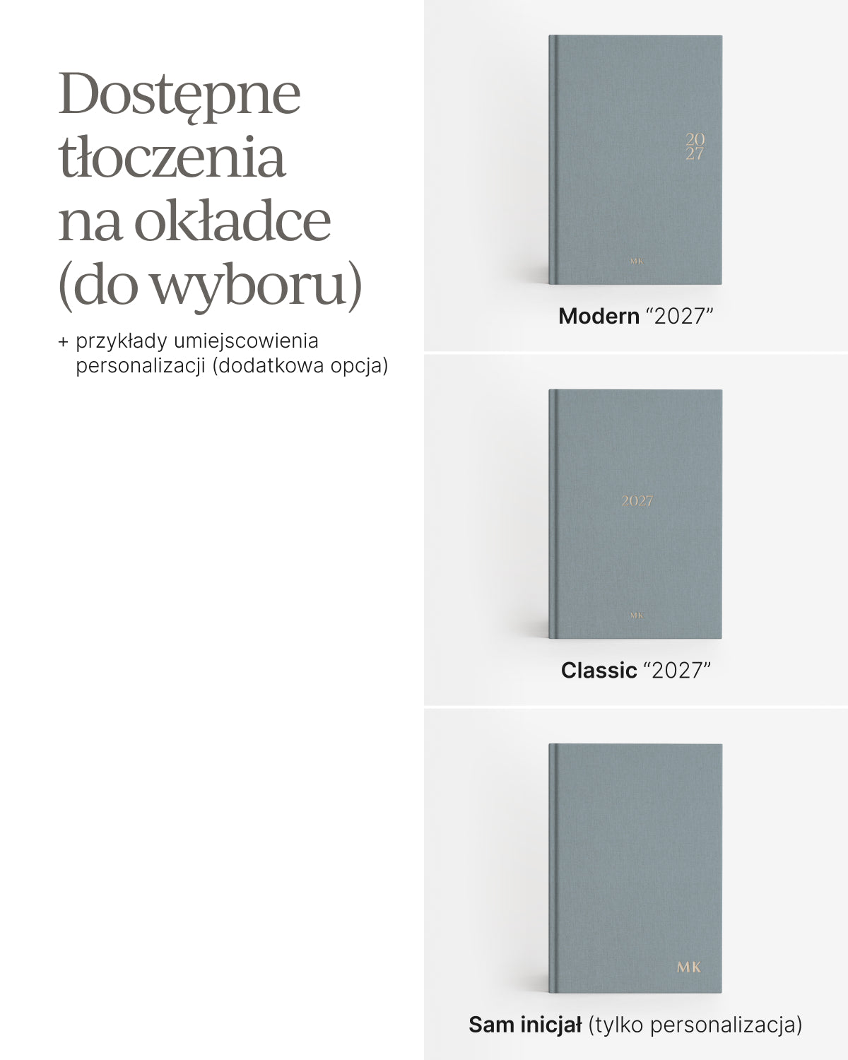 Kalendarz tygodniowy 2027 - CLOUDS (przedsprzedaż)