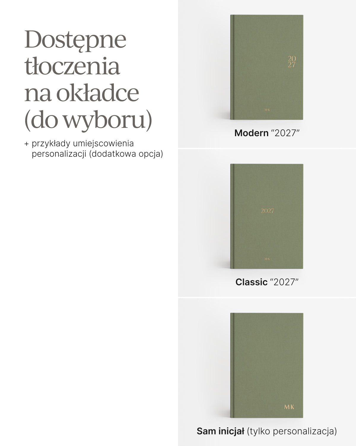 Kalendarz tygodniowy 2027 - MATCHA LATTE (przedsprzedaż)