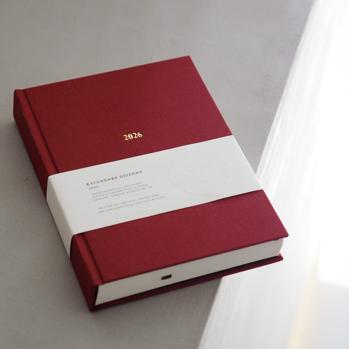 Kalendarz dzienny 2026 - RED VELVET