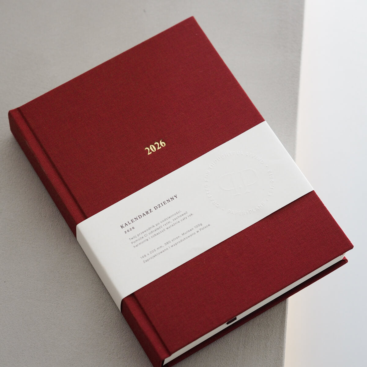 Kalendarz dzienny 2026 - RED VELVET
