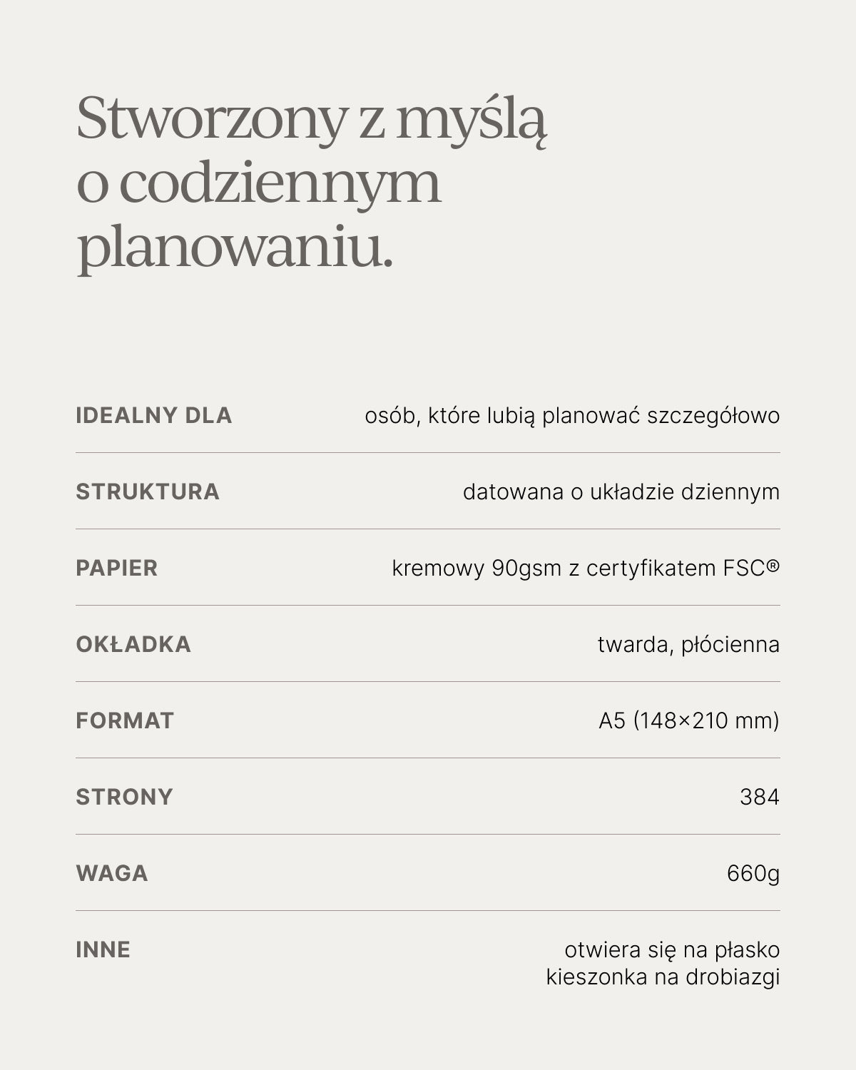 Kalendarz dzienny 2027 - CLOUDS (przedsprzedaż)