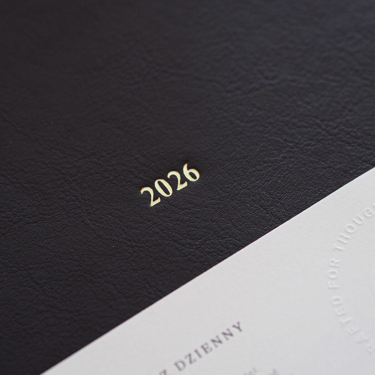 Kalendarz tygodniowy 2026 - CLASSY BLACK