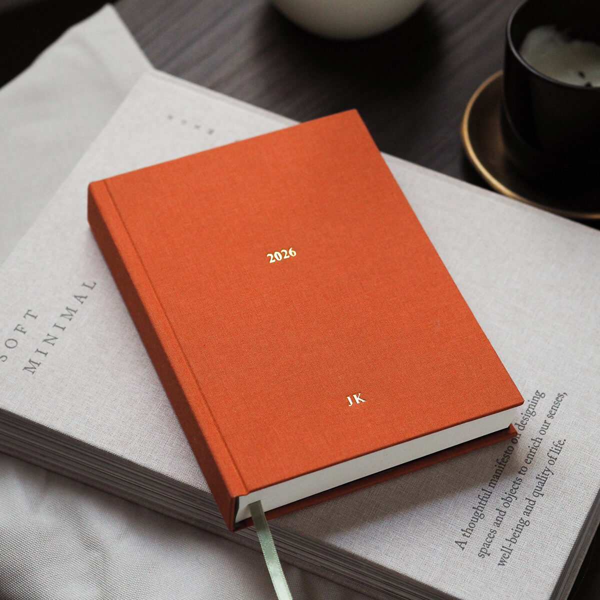 Kalendarz tygodniowy 2026 - RUST ORANGE