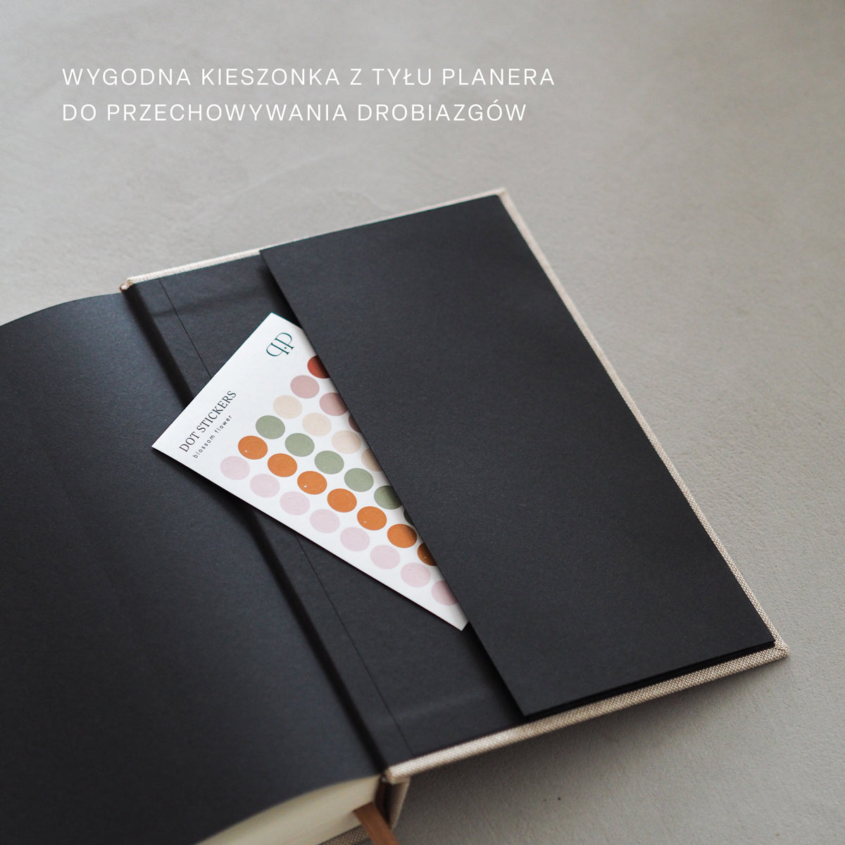 Kalendarz tygodniowy na spirali 2026 - CLASSY BLACK