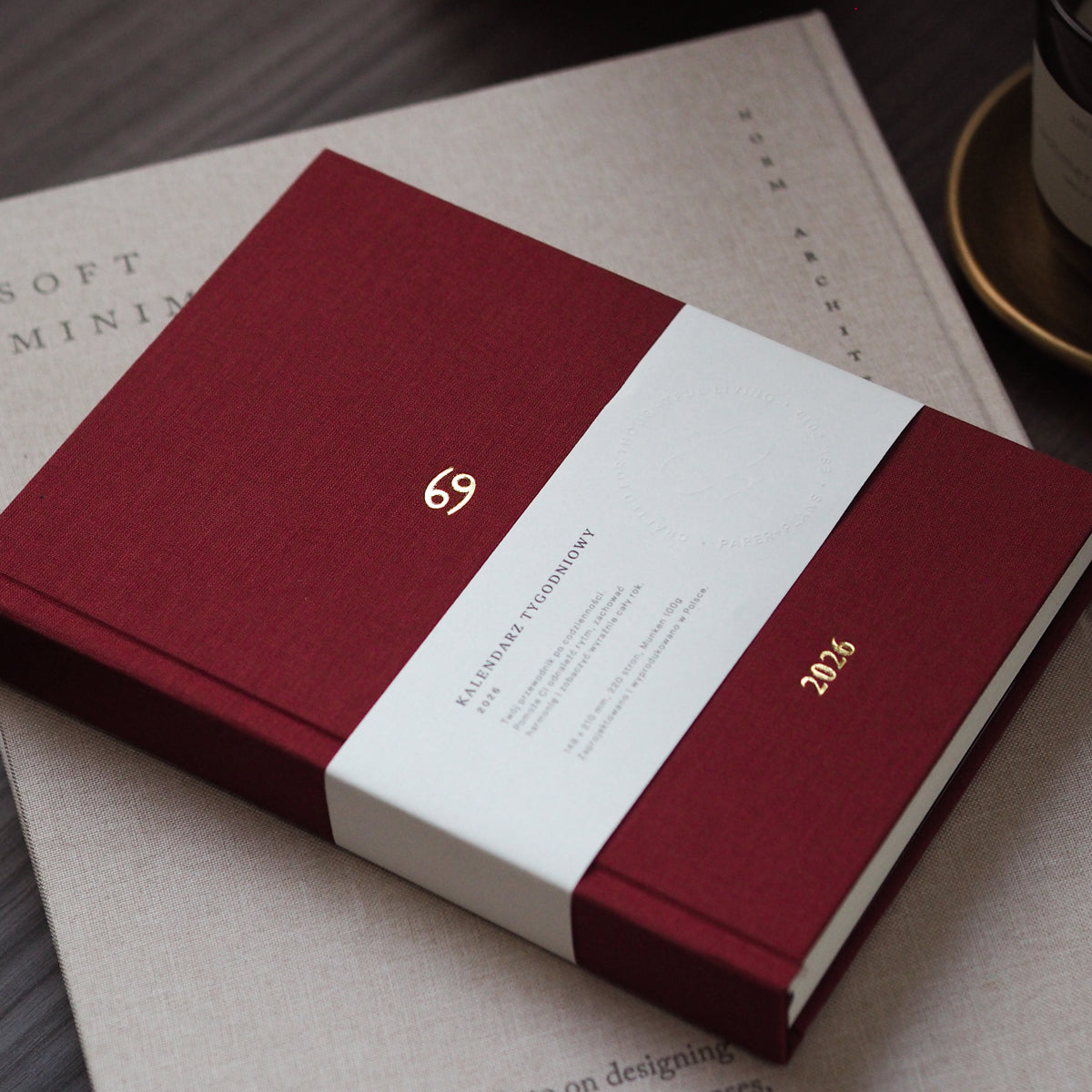 Kalendarz tygodniowy 2026 - RED VELVET