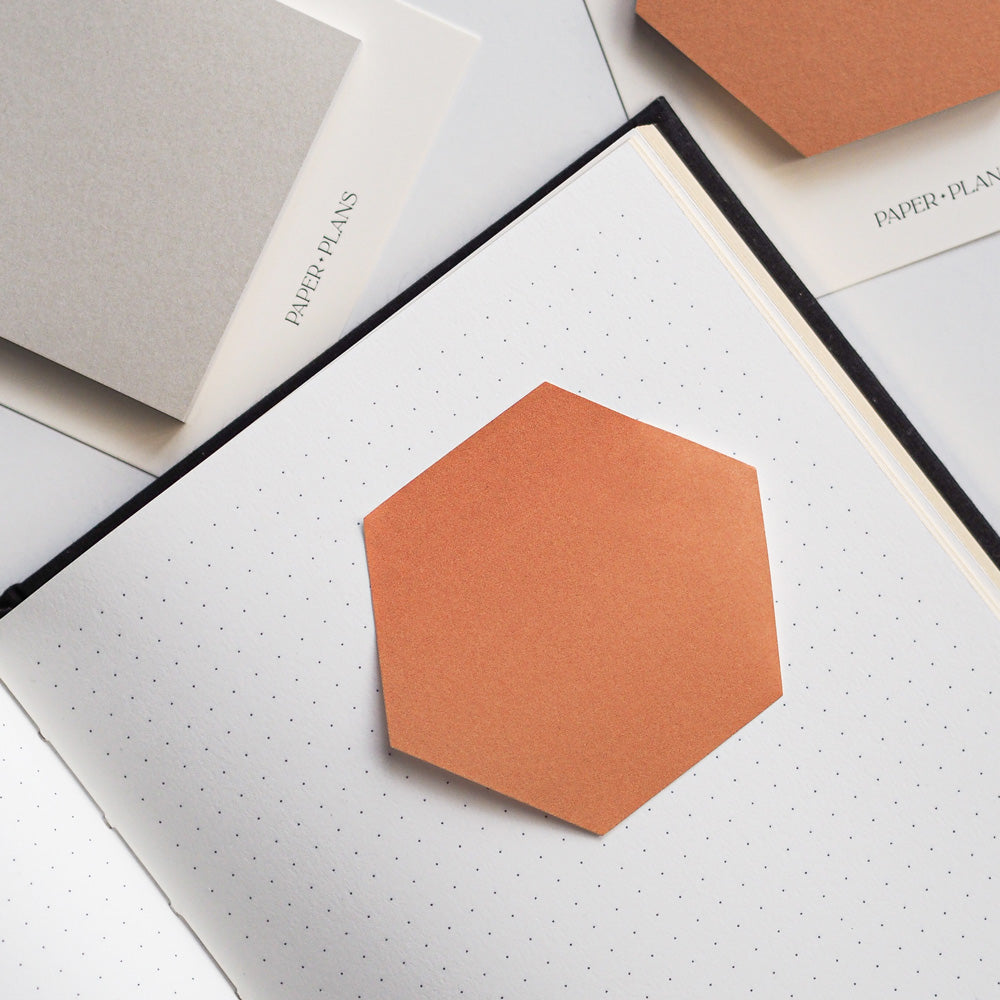 Karteczki samoprzylepne HEXAGON