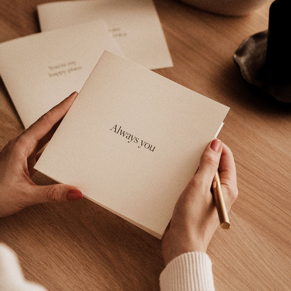 Kartka z napisem Always You