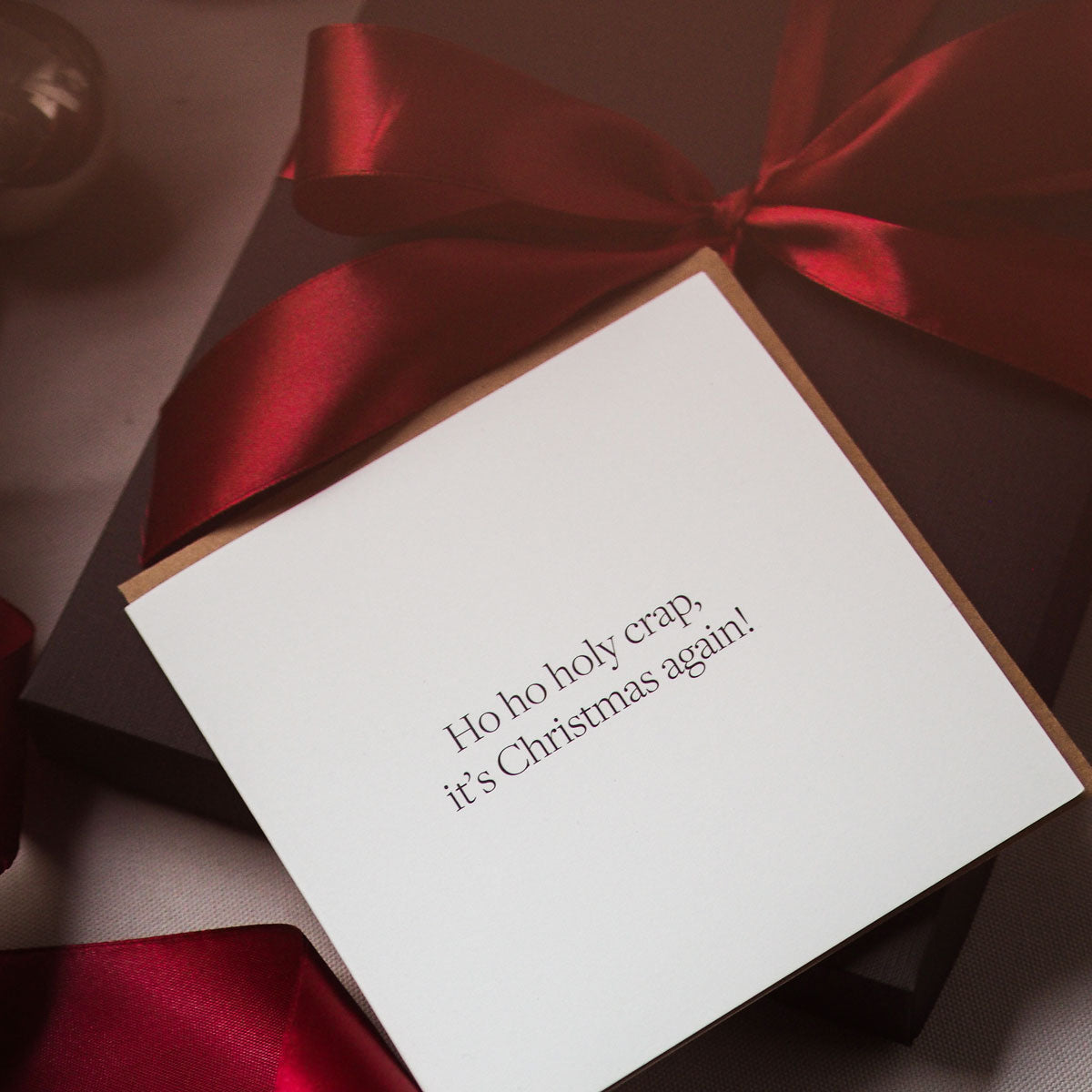 Kartka okolicznościowa IT'S CHRISTMAS AGAIN!