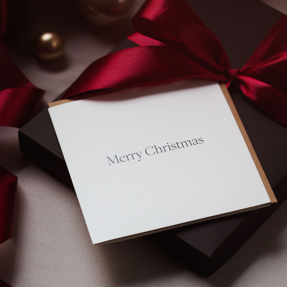 Kartka okolicznościowa MERRY CHRISTMAS