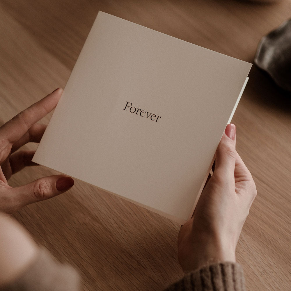 Kartka z napisem Forever