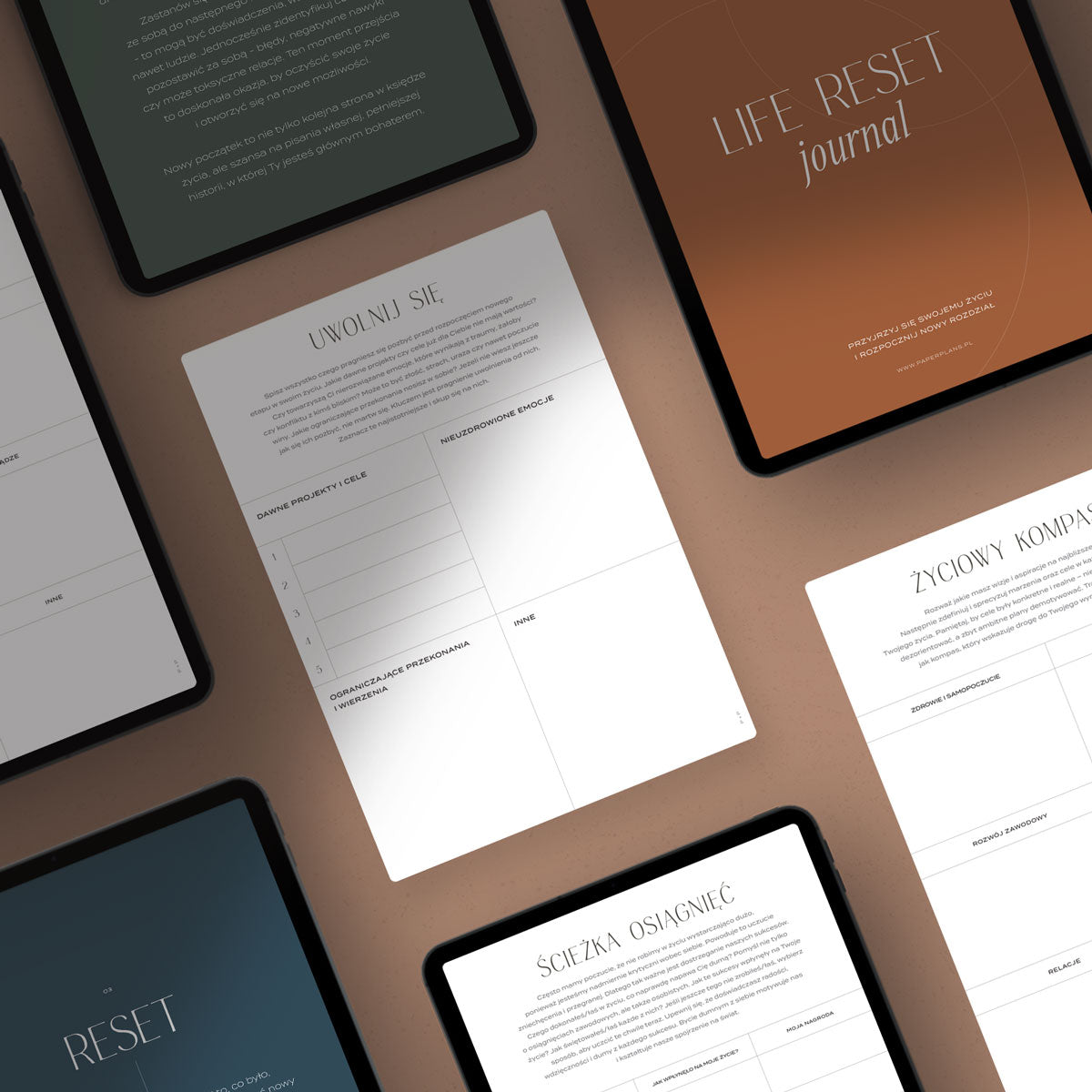 Life Reset Journal - Workbook