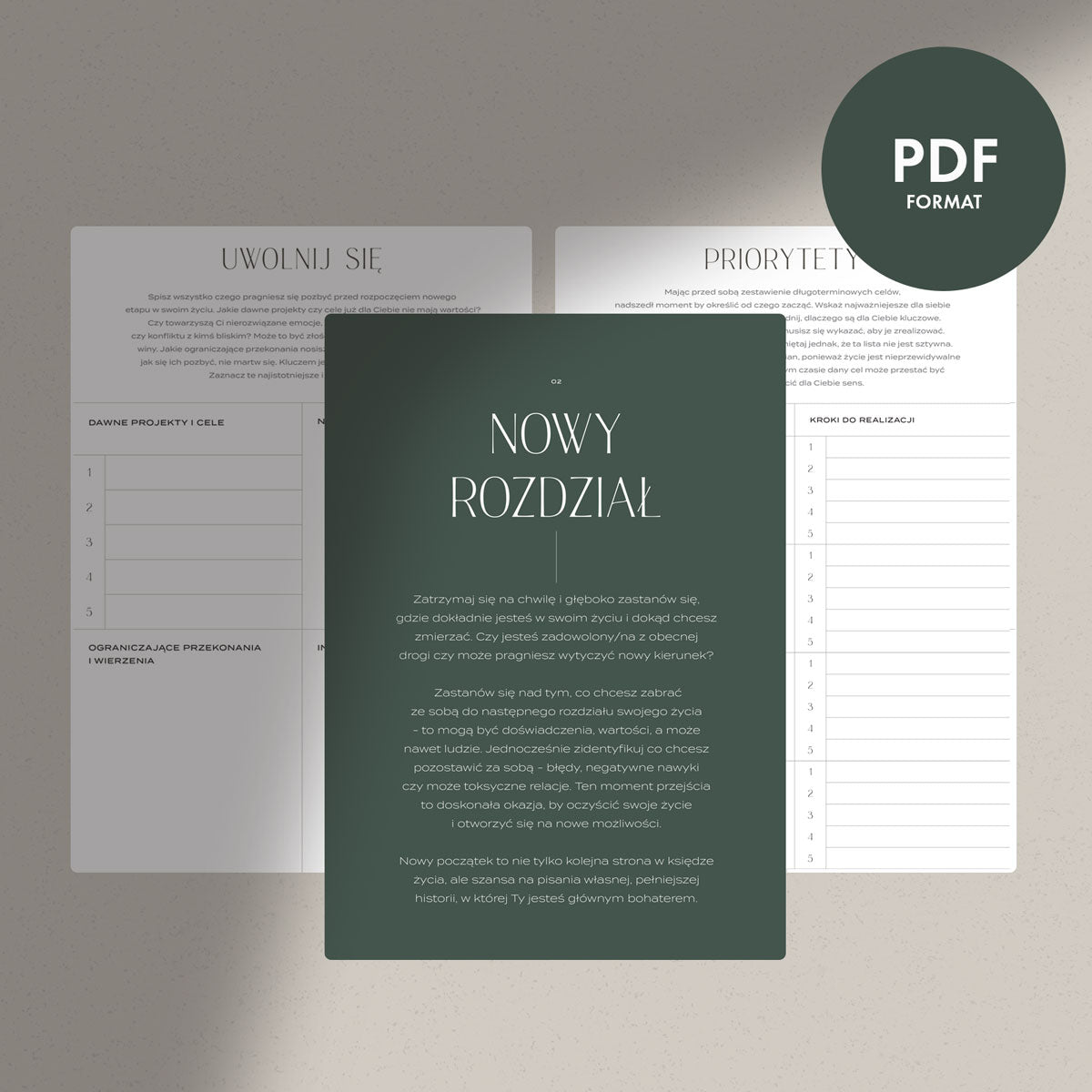 Life Reset Journal - Workbook