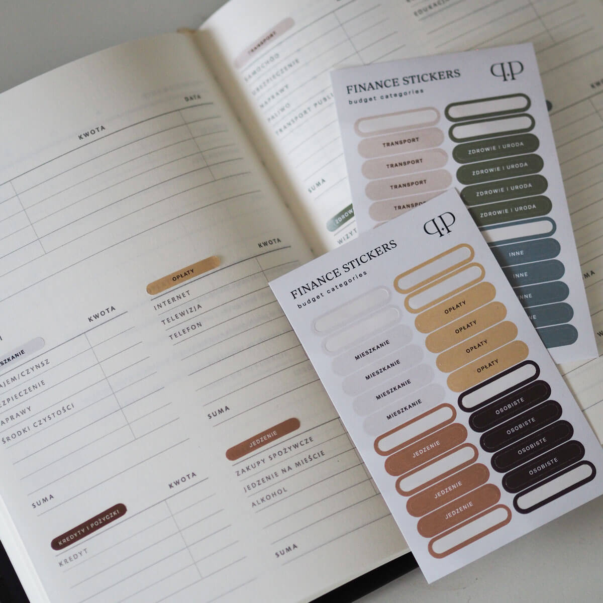 Zestaw z PLANEREM FINANSOWYM