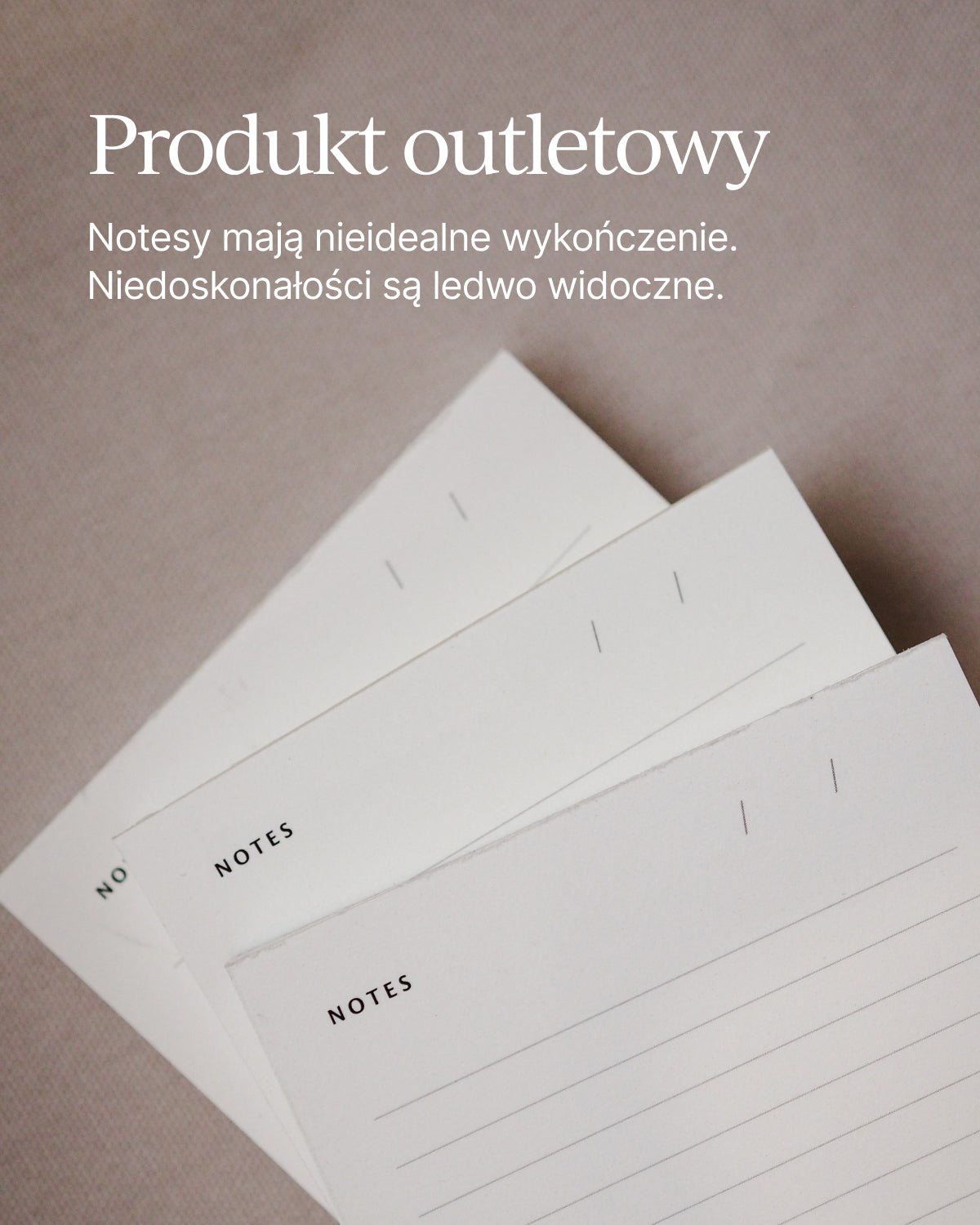 OUTLET - Notes w linie A6 SIMPLE
