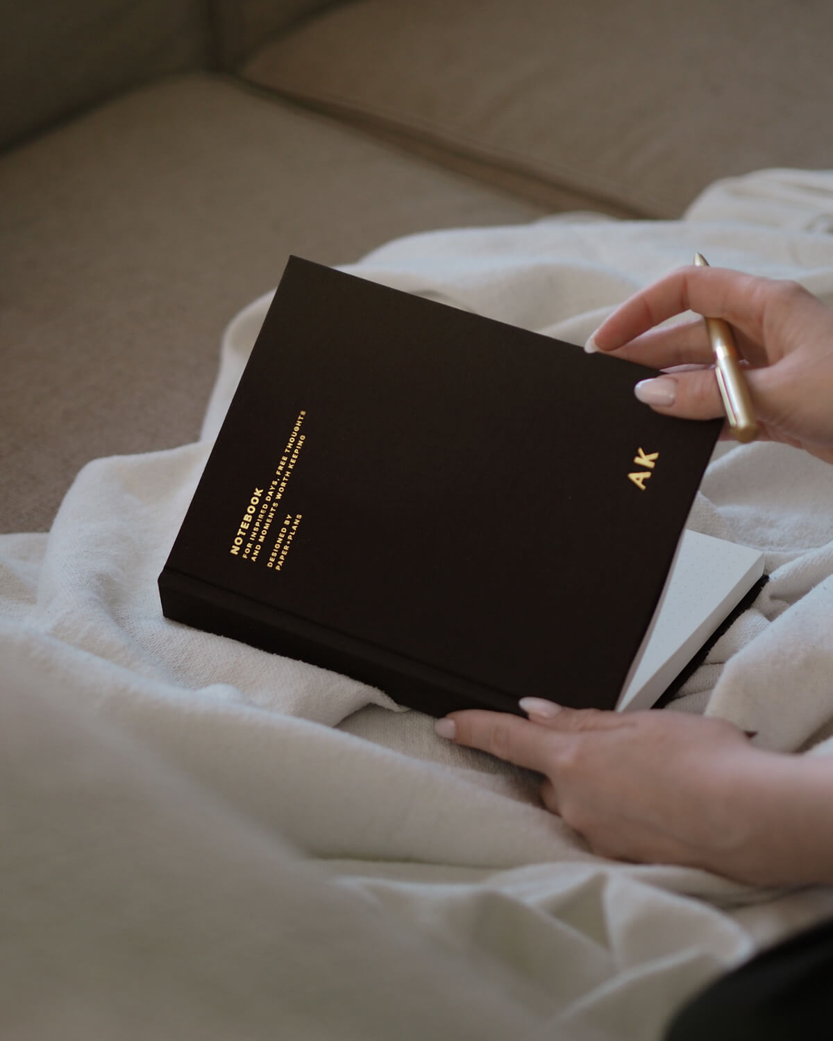 Notes w twardej oprawie A5 | CHOCOLATE