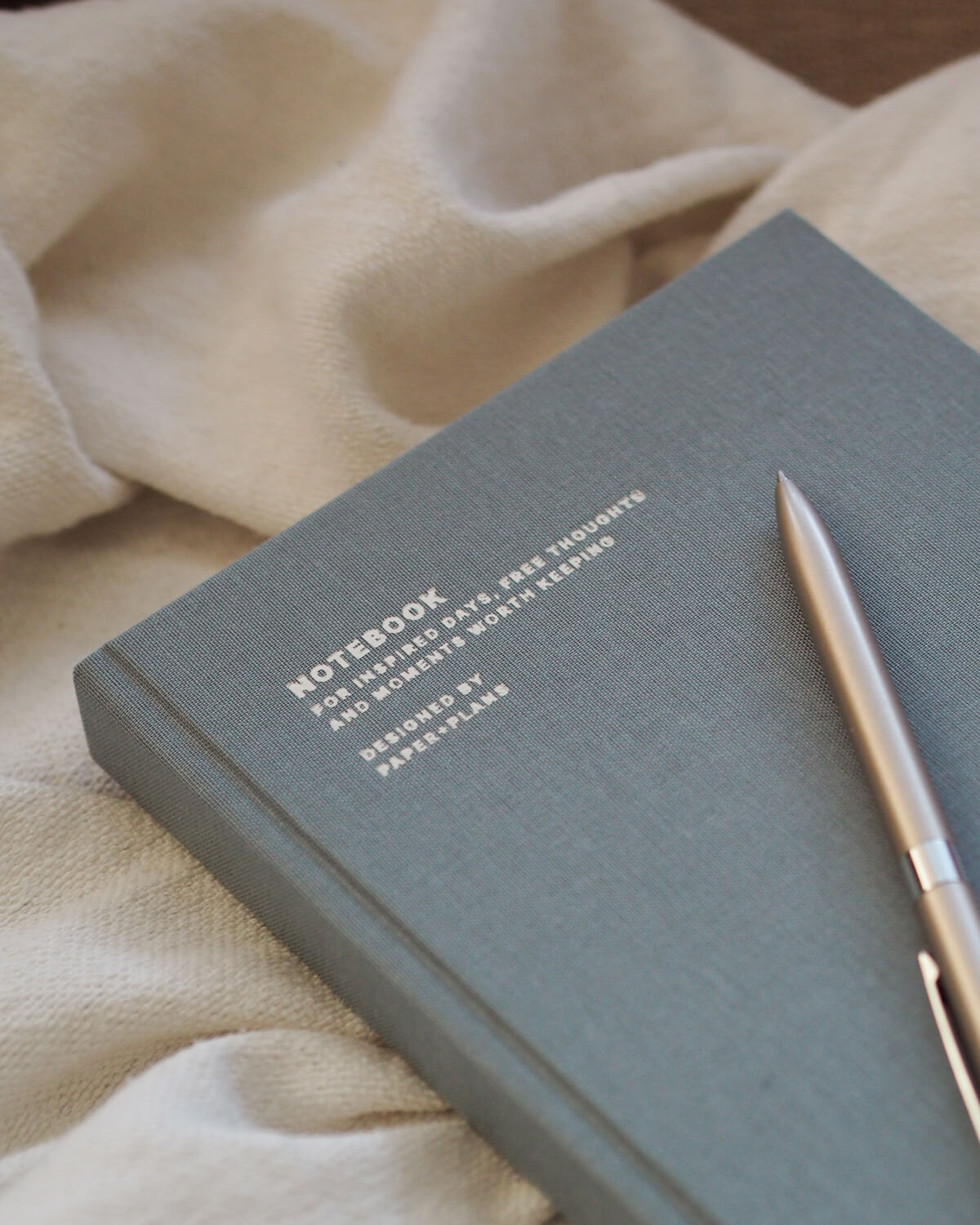 Notes w twardej oprawie A5 | MISTY BLUE
