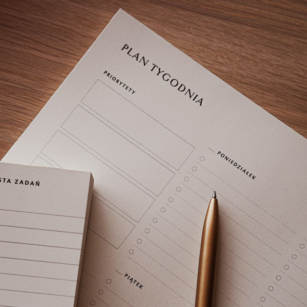 Notes tygodniowy MINIMAL