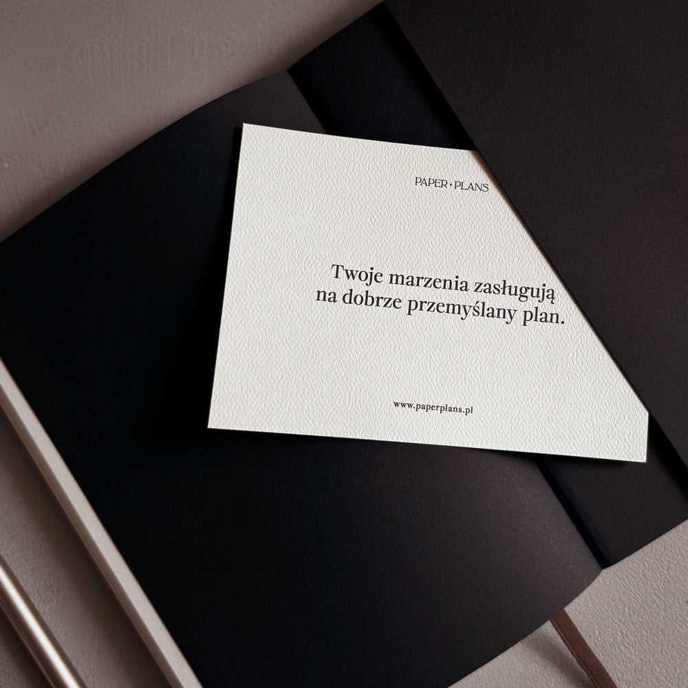 Notes w linie A5 - MIDNIGHT BLACK