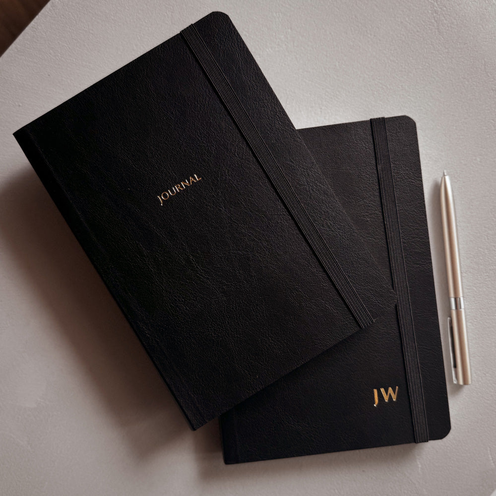 OUTLET - Notes w linie A5 - MIDNIGHT BLACK (mała niedoskonałość)
