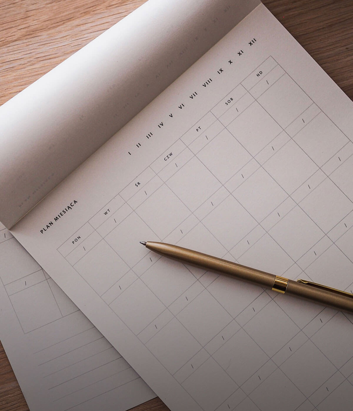 Notesy i planery biurkowe idealne do pracy