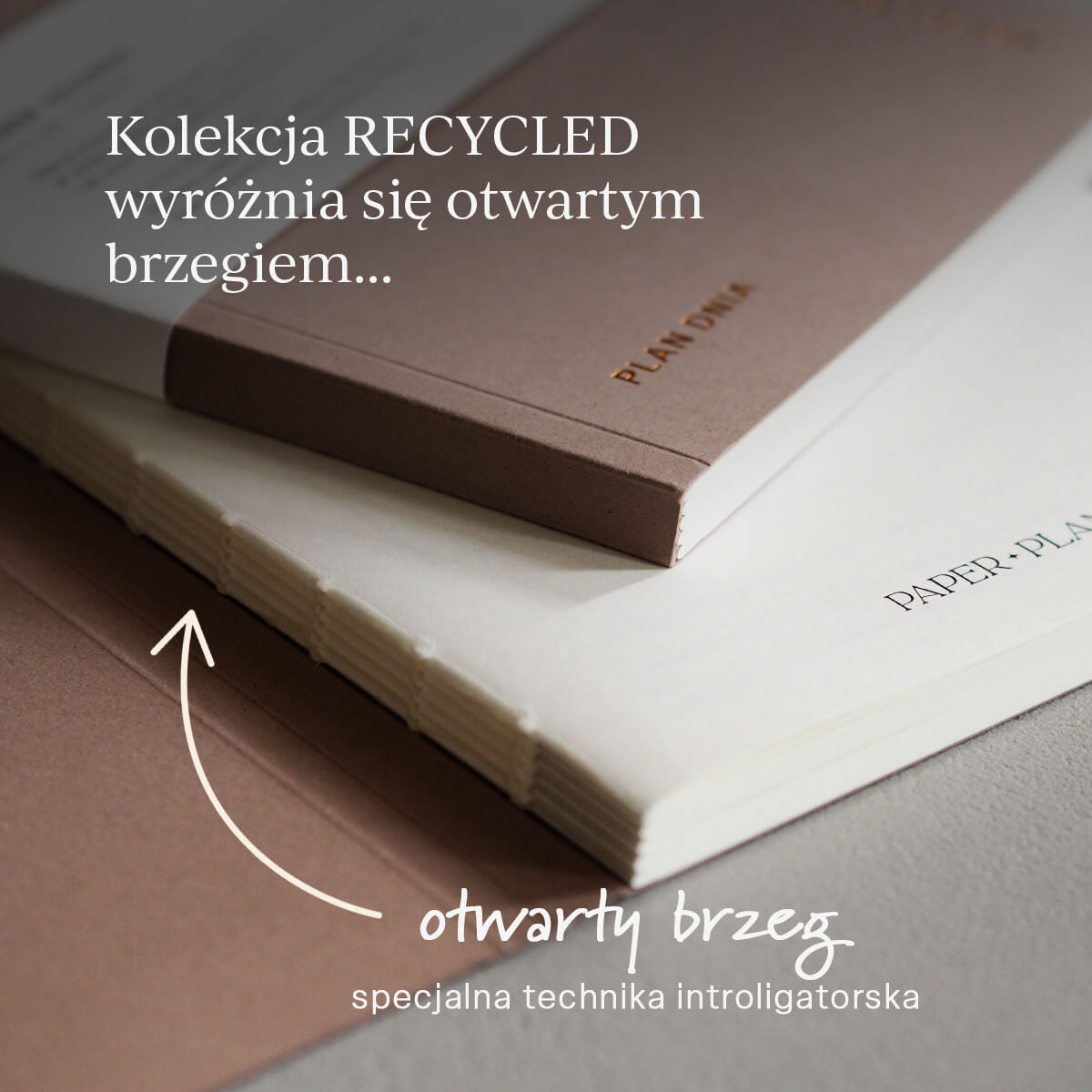 Planer dzienny A5 - RECYCLED ALMOND