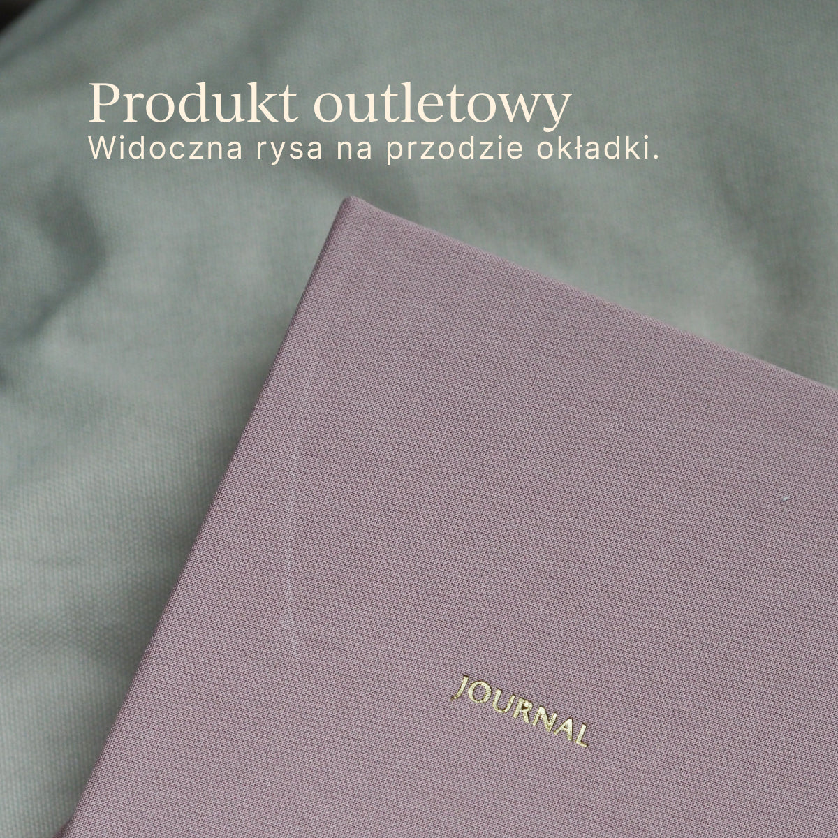 OUTLET - Planer dzienny DUST PINK (widoczna niedoskonałość)