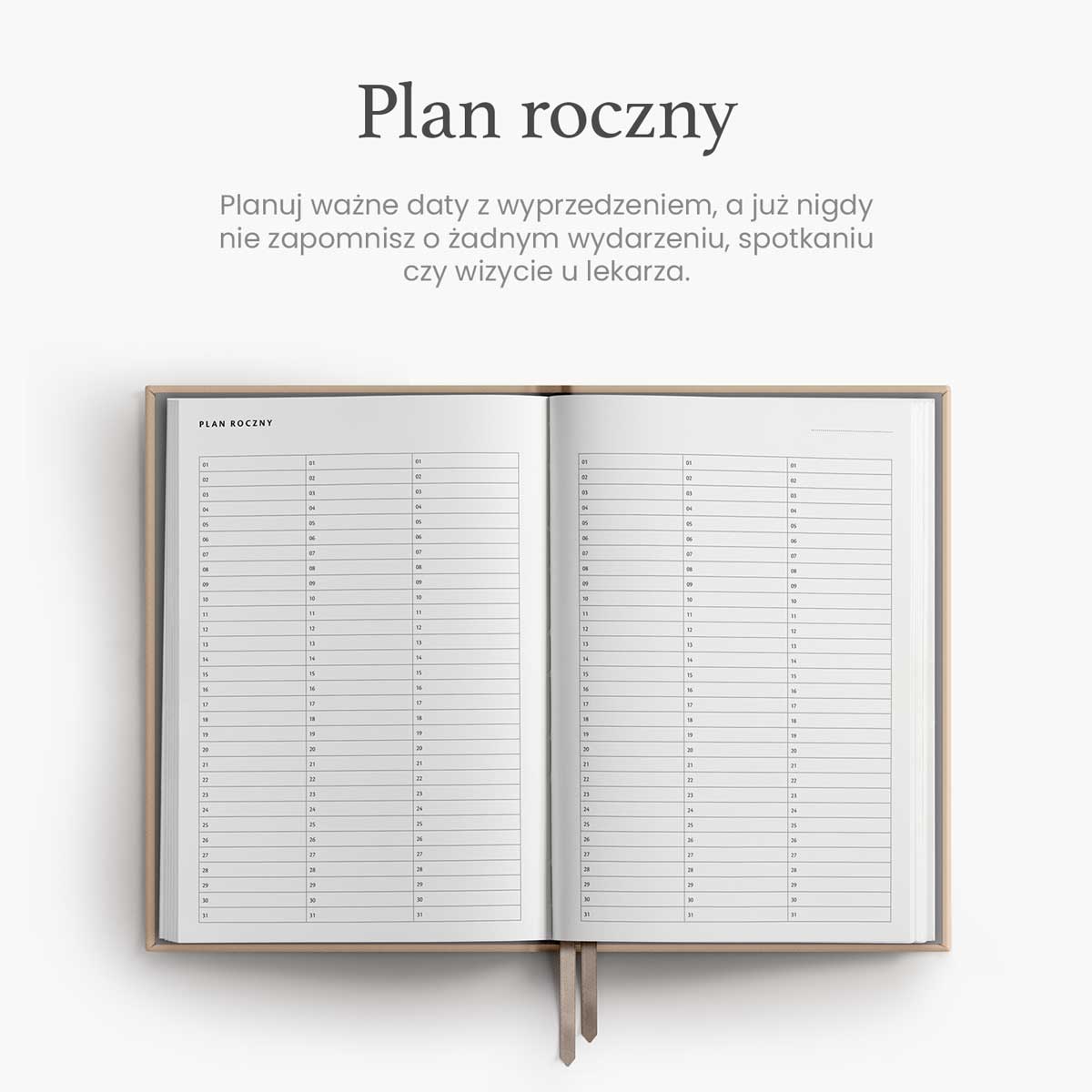 Jak zaplanować swój rok w planerze