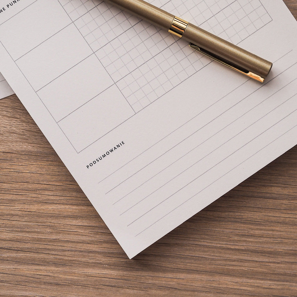 Agenda spotkania biznes planer