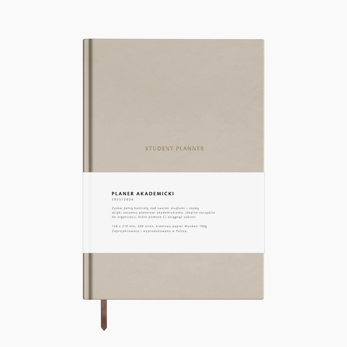 Kalendarz akademicki 2025/2026 - SANDY BEIGE