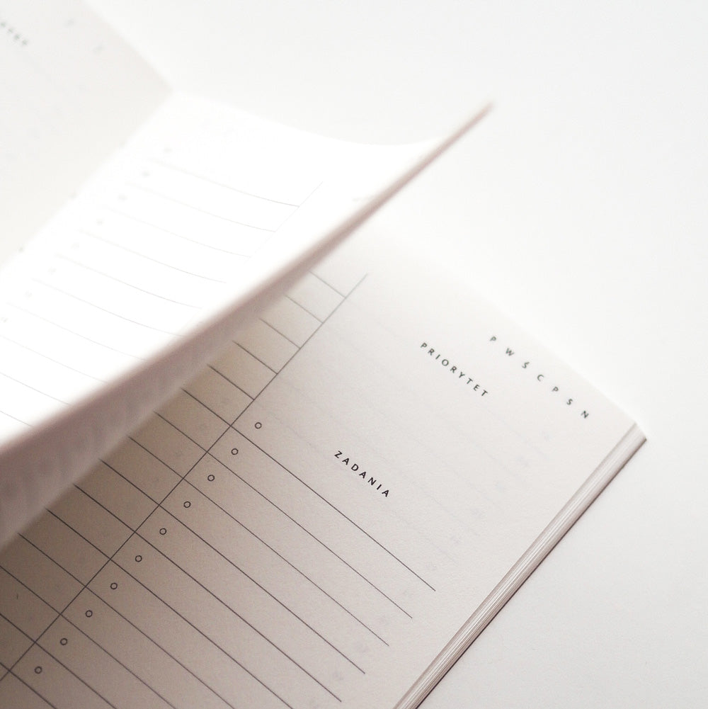 Planer dzienny - notes