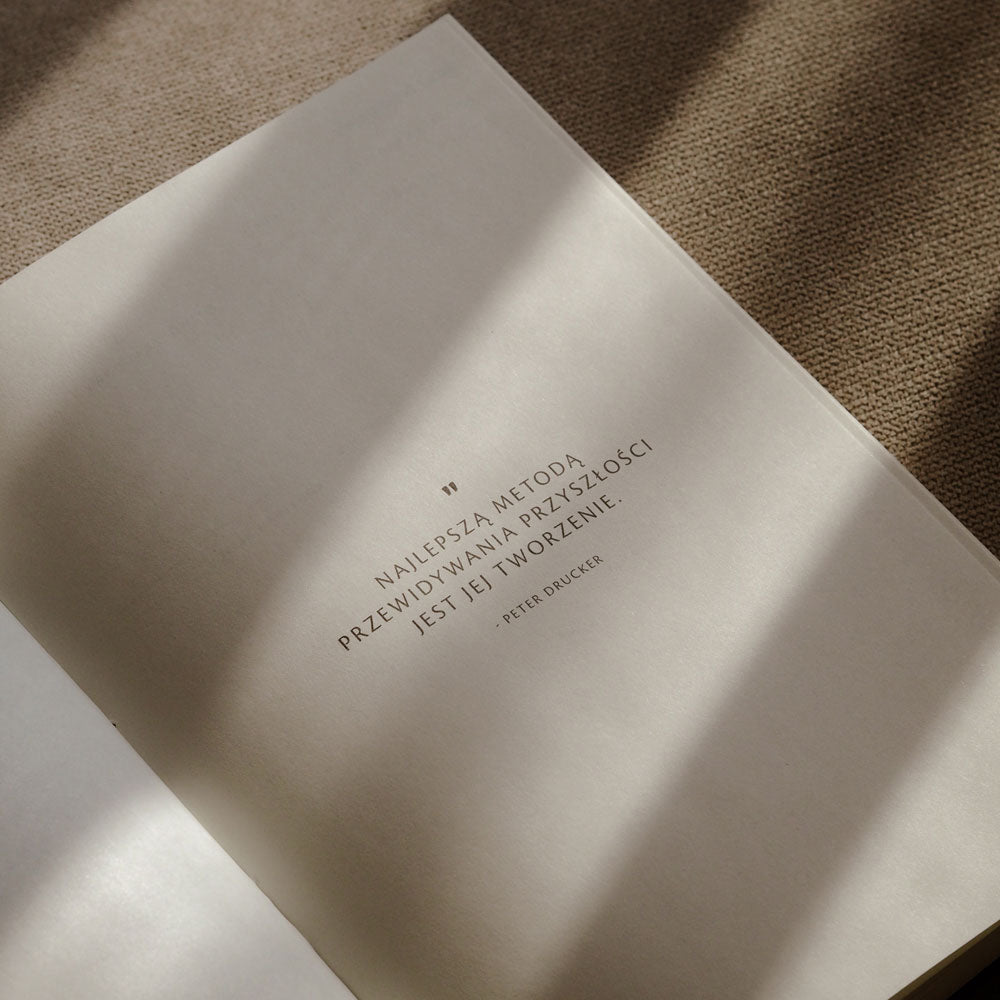 Inspirujące cytaty w planerze dziennym