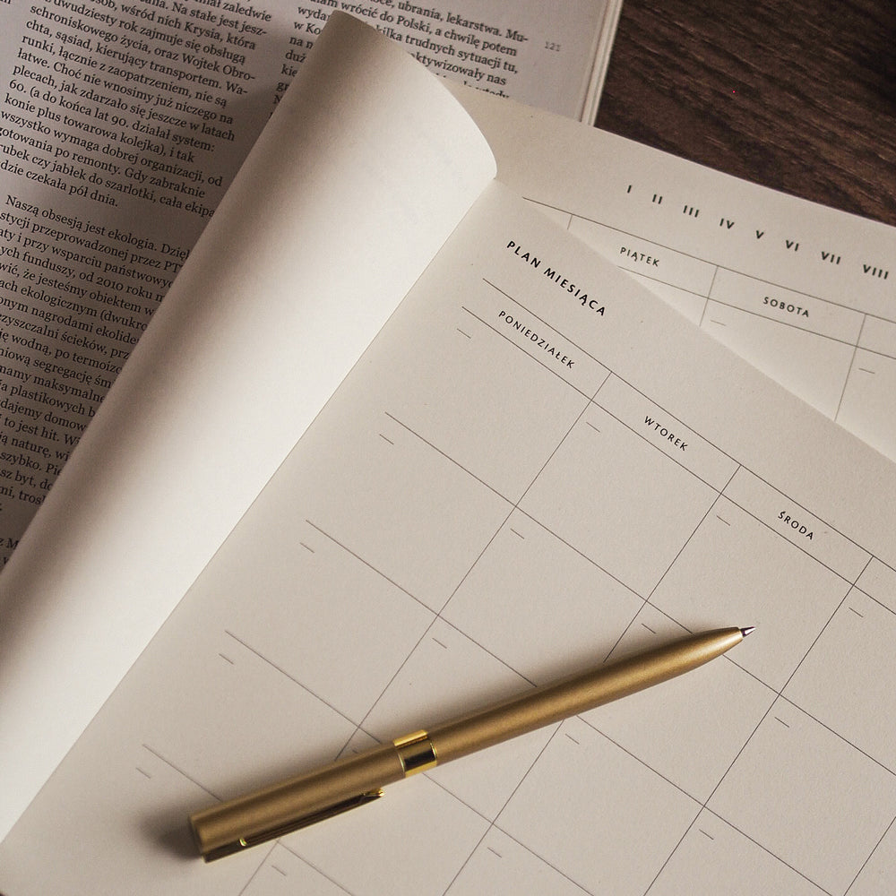 Planer miesięczny SIMPLE