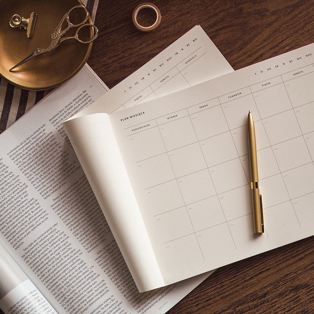 Planer miesięczny