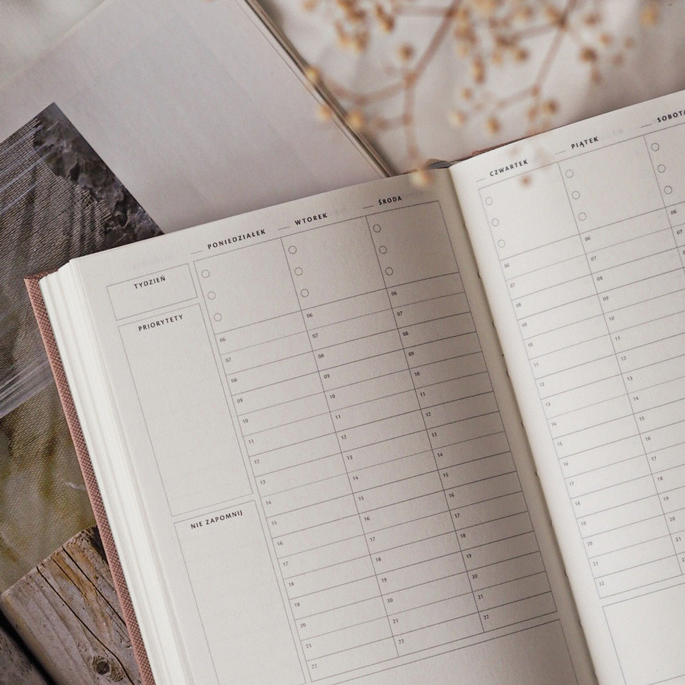 Planer tygodniowy Dirty Rose