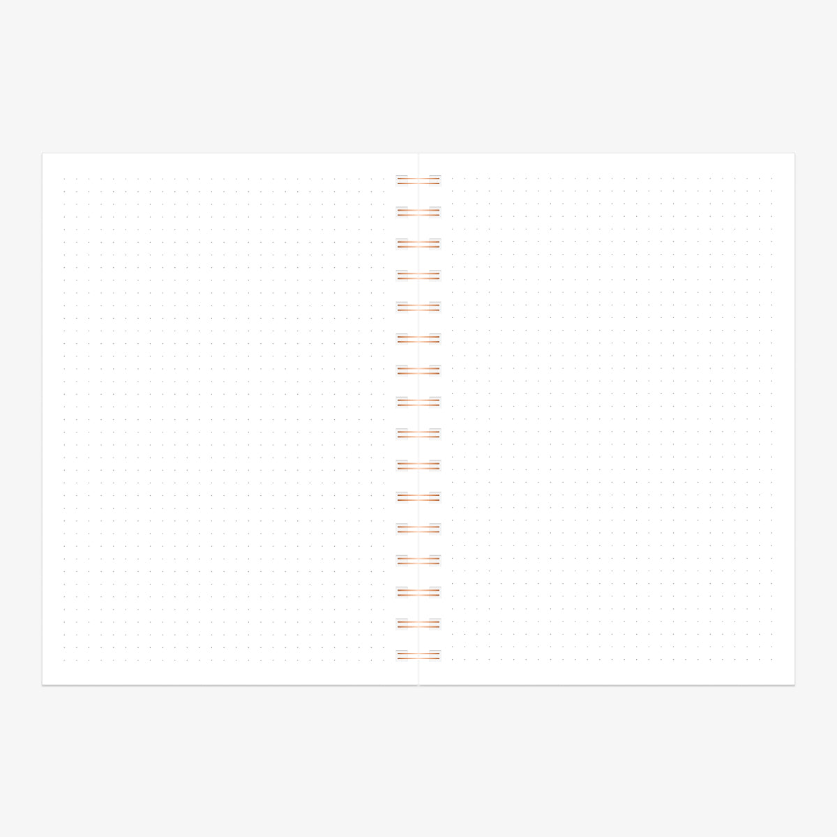 notes w kropki w planerze na spirali