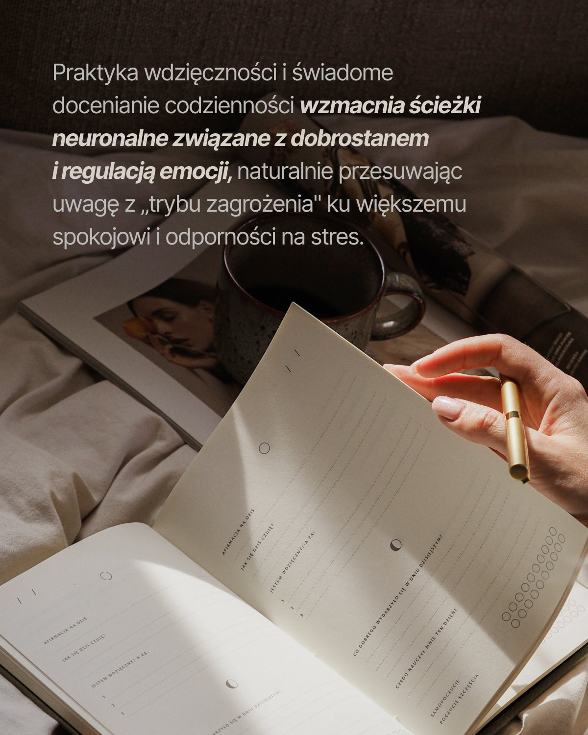 Dziennik wdzięczności GRATITUDE JOURNAL