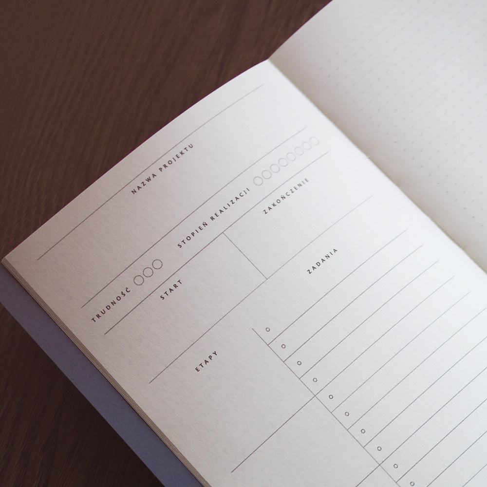Projekt Planer - notes biurkowy