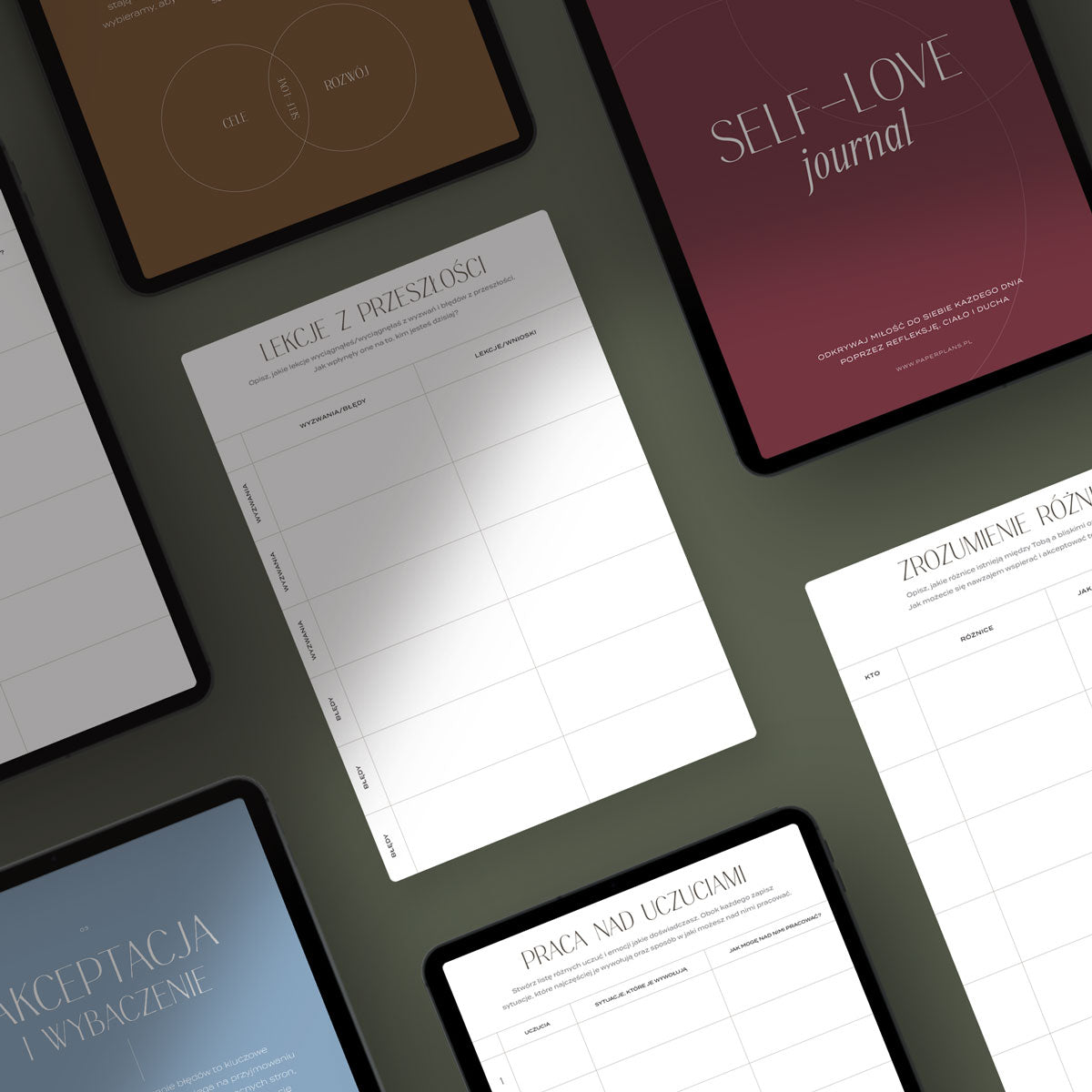 SELF-LOVE JOURNAL: Pokochaj siebie (WORKBOOK)
